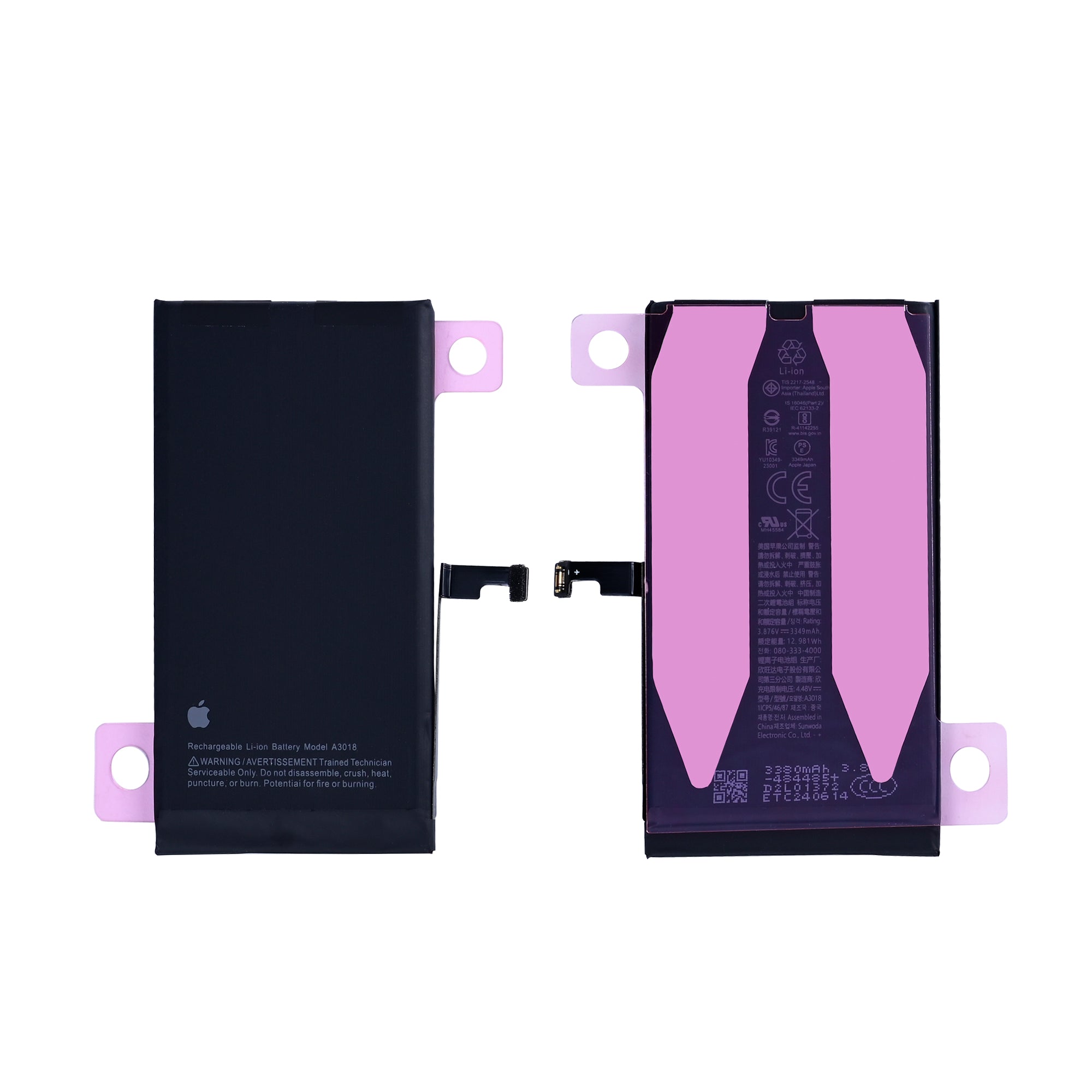 Para bateria original Apple iPhone 15 661-35885