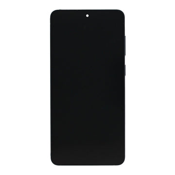 Samsung Galaxy S25 Edge S937B Display And Digitizer With Frame Titanium Jetblack Service Pack