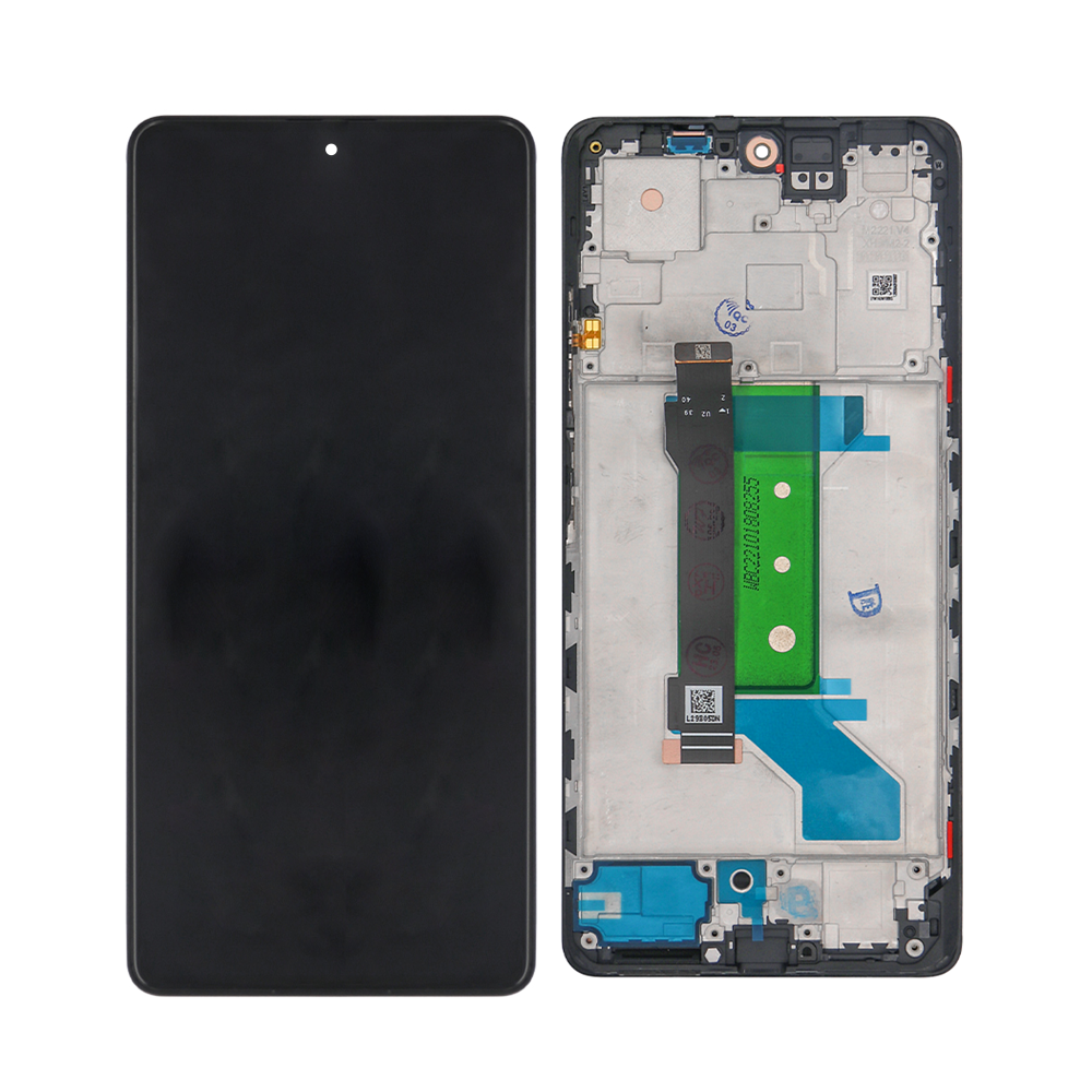 Ecrã e Digitalizador Xiaomi Redmi Note 12 Pro Plus 5G Com Moldura Obsidian Black OEM