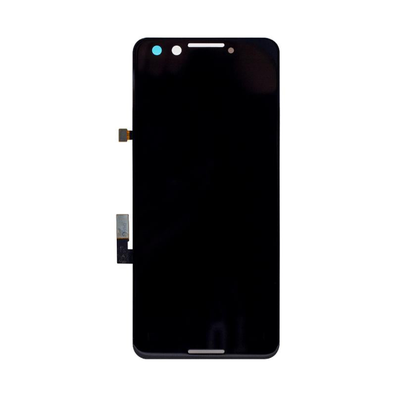 Google Pixel 3 Ecrã e Digitalizador Sem Aro Preto Soft-OLED