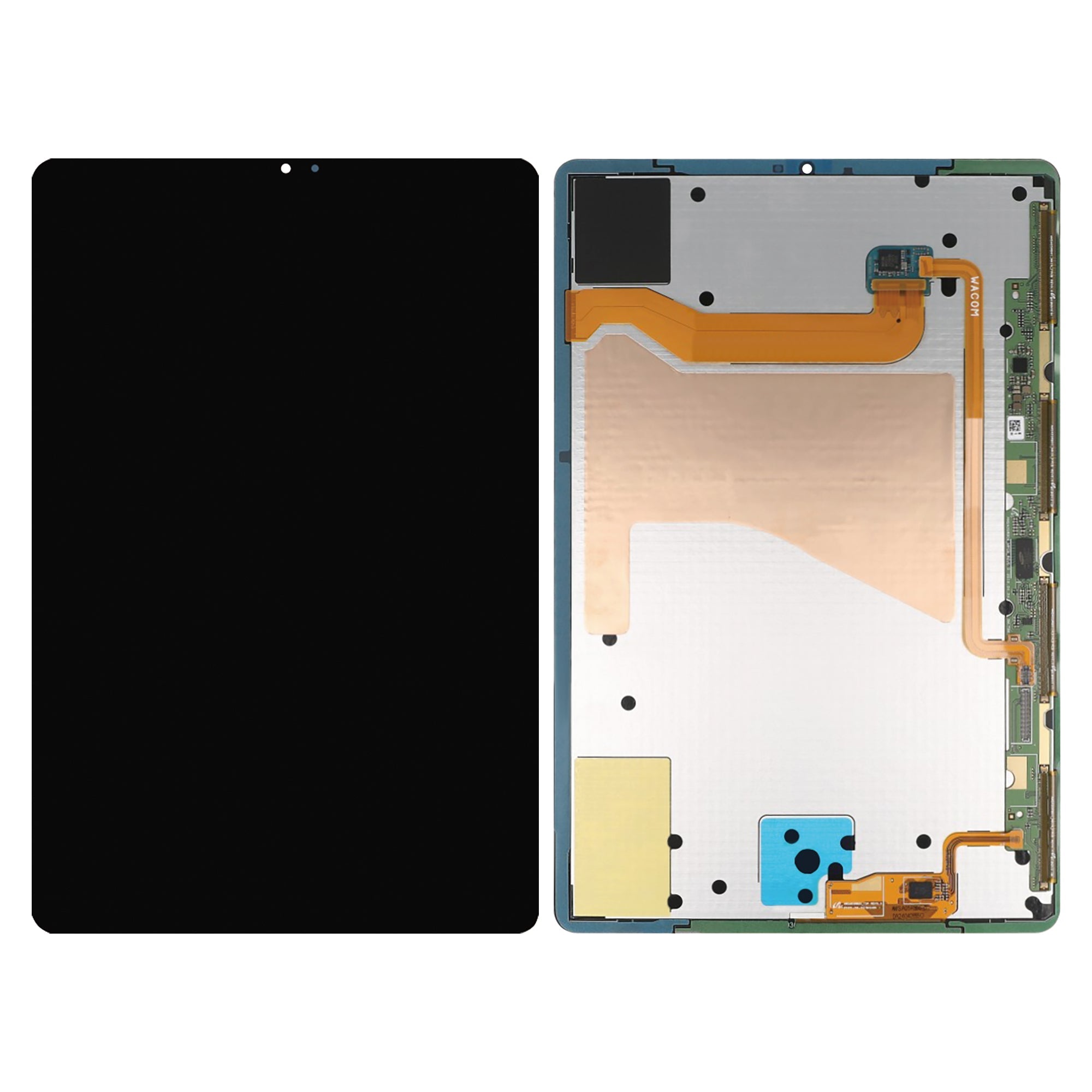 Samsung Galaxy Tab S6 T860. T865 Display And Digitizer With Frame Black Service Pack