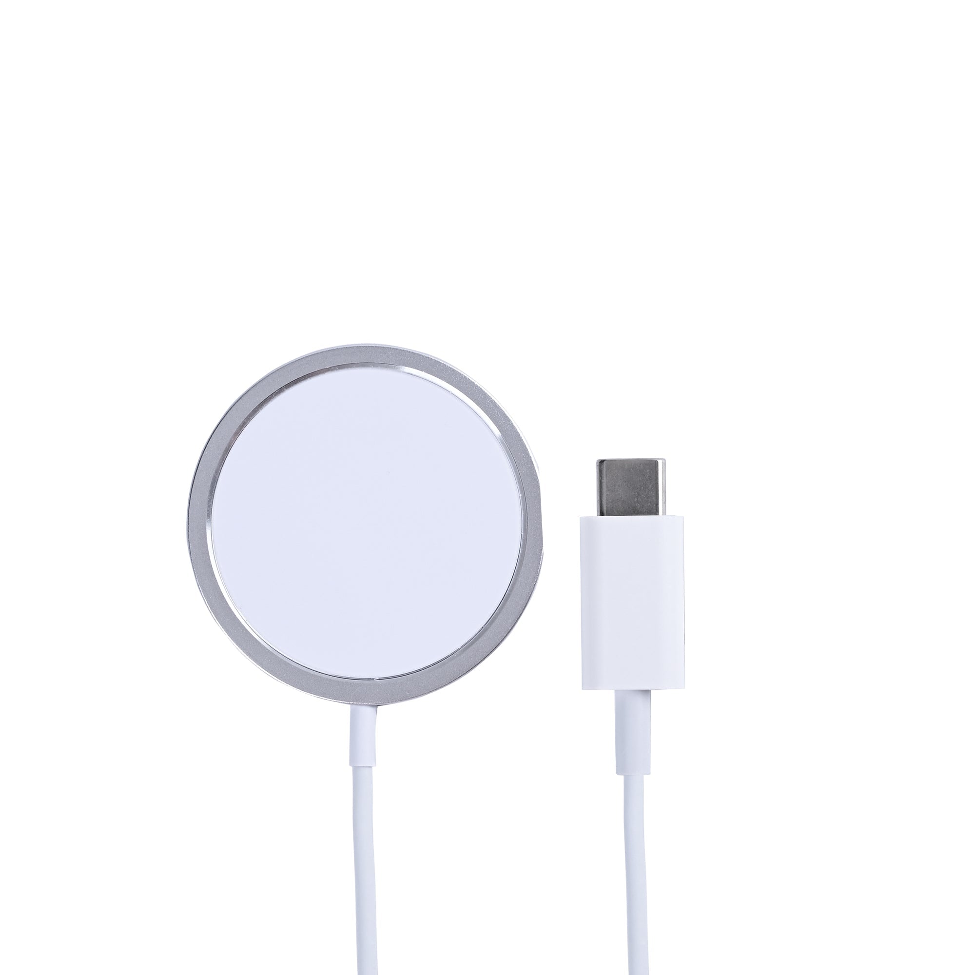 For Apple iPhone 12 To 15 Series Safe Magnetic Fast Wireless Charger 15W White Bulk