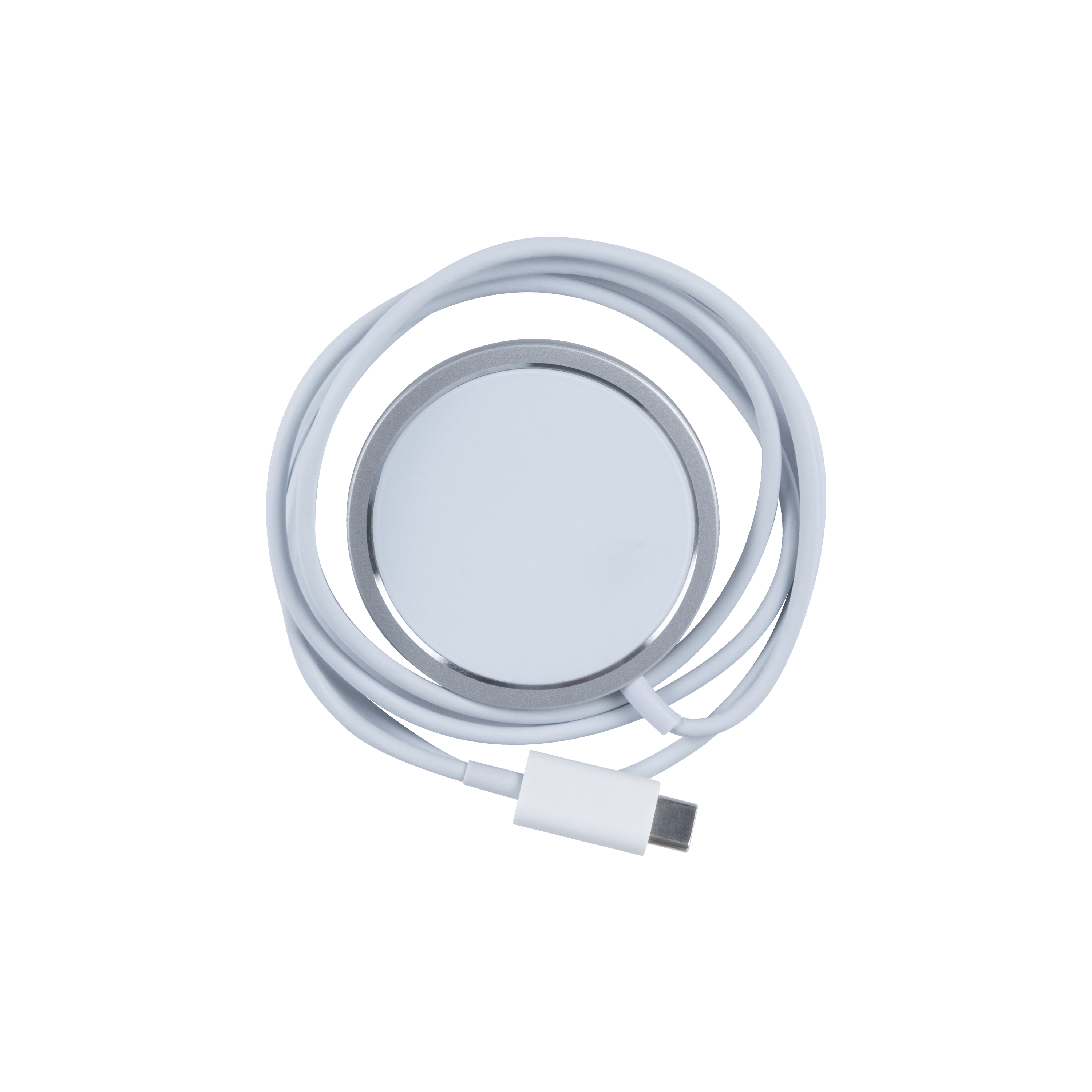 For Apple iPhone 12 To 15 Series Safe Magnetic Fast Wireless Charger 15W White Bulk