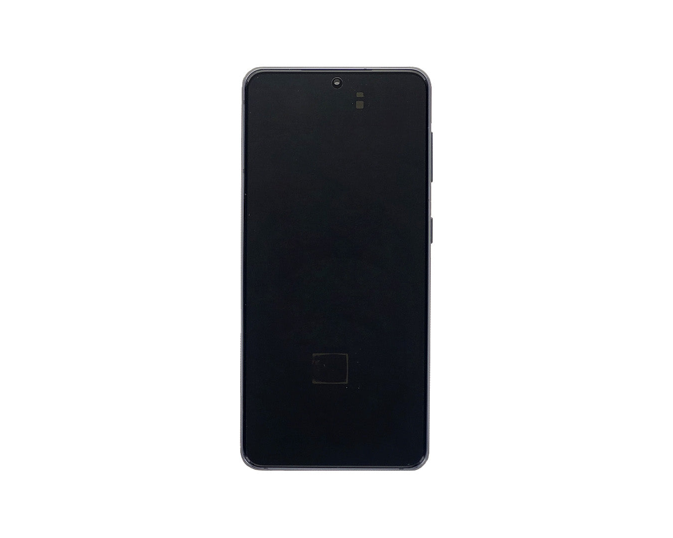 شاشة وهيكل ديجتايزر Samsung Galaxy S21 5G G991B مع إطار فانتوم رمادي (عبوة خدمة)