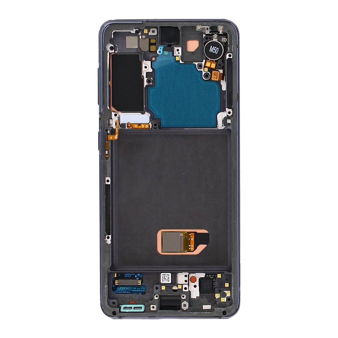 Samsung Galaxy S21 5G G991B Display And Digitizer With Frame Phantom Grey Service Pack