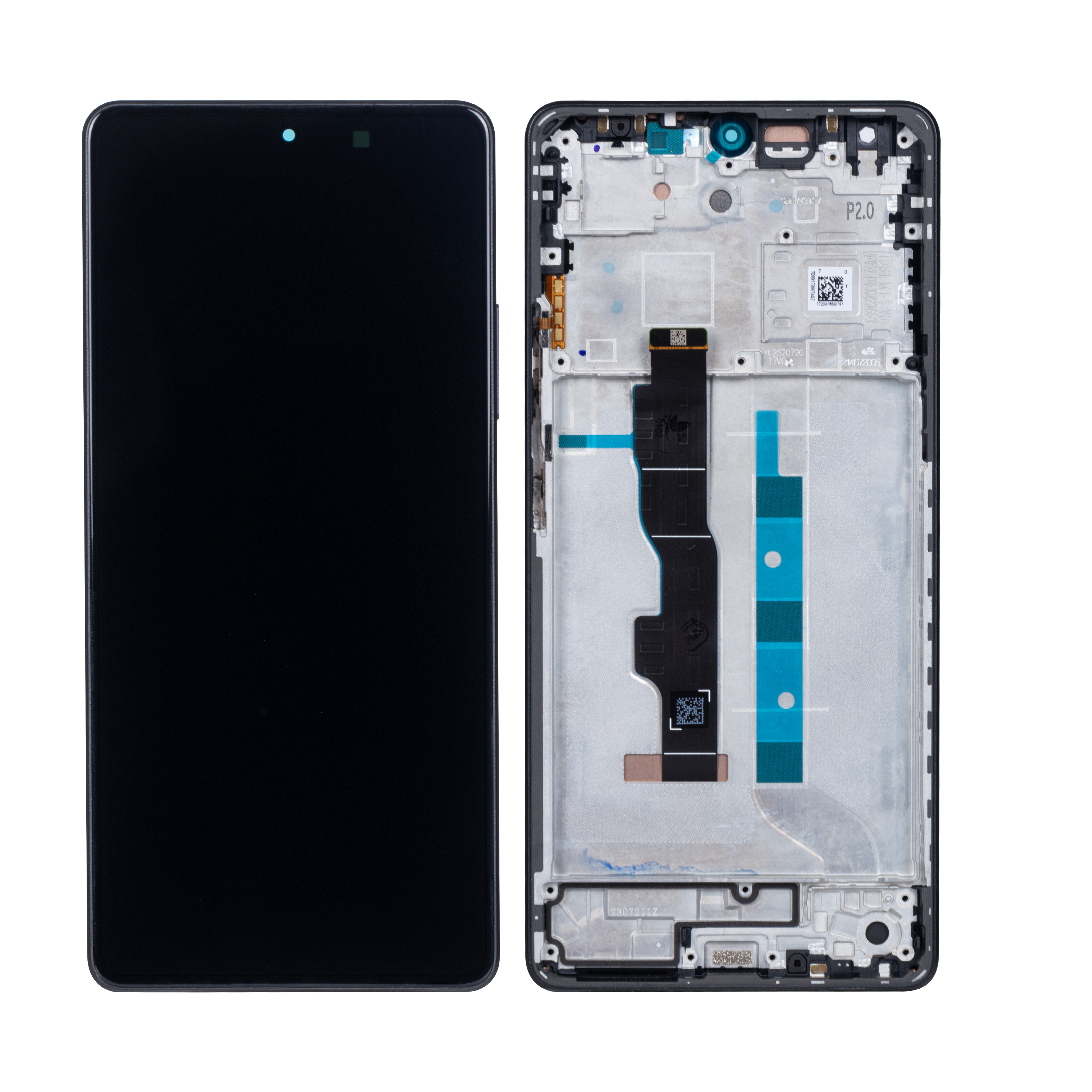Ecrã e Digitalizador Xiaomi Redmi Note 13 5G com Chassi Preto OEM