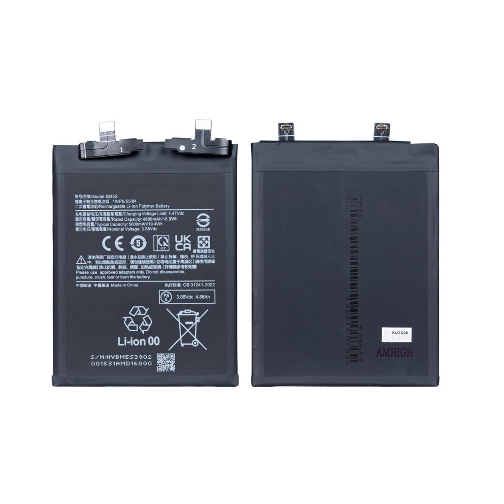 Xiaomi Redmi K60 Ultra. 13T Pro Bateria BM5S OEM