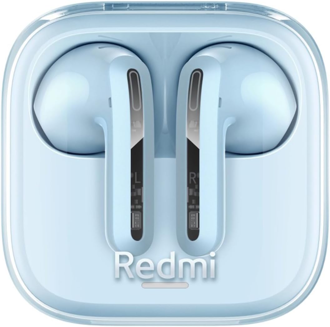 Xiaomi BHR8394GL Redmi Buds 6 Active أزرق شفاف