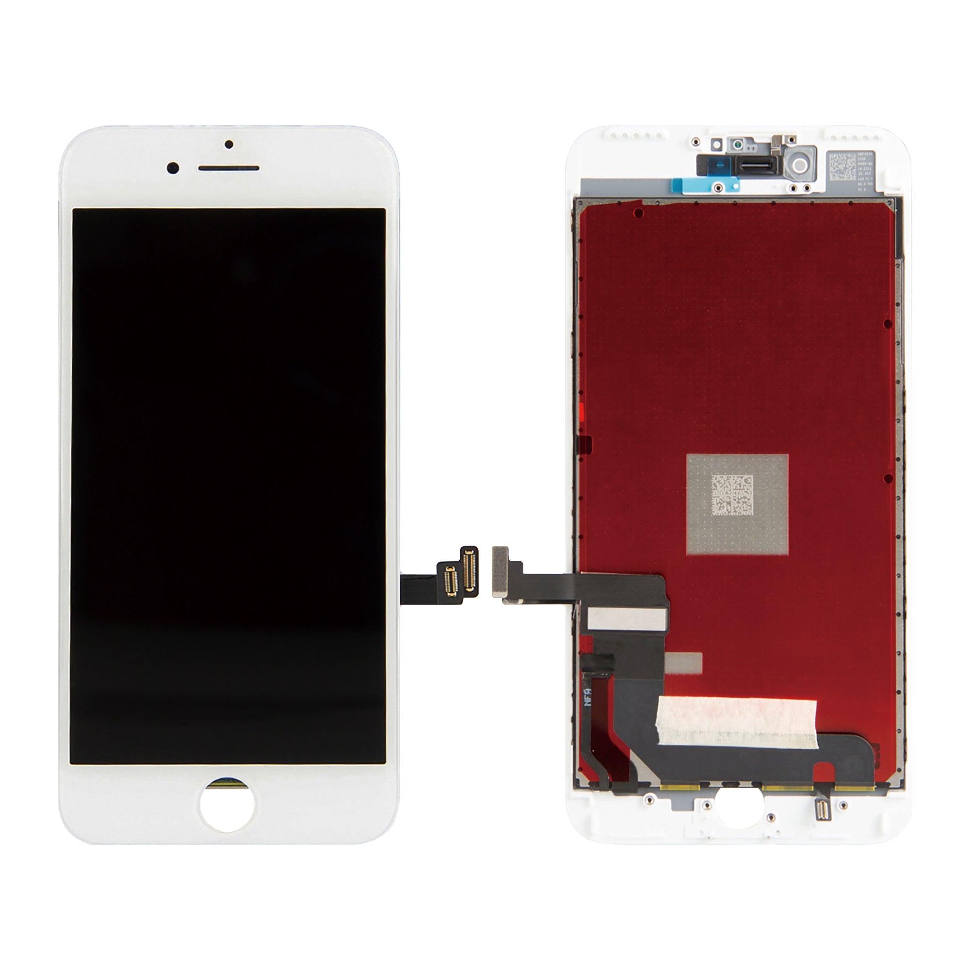Para ecrã e digitalizador Apple iPhone 7 Plus branco (DTP/C3F) OEM