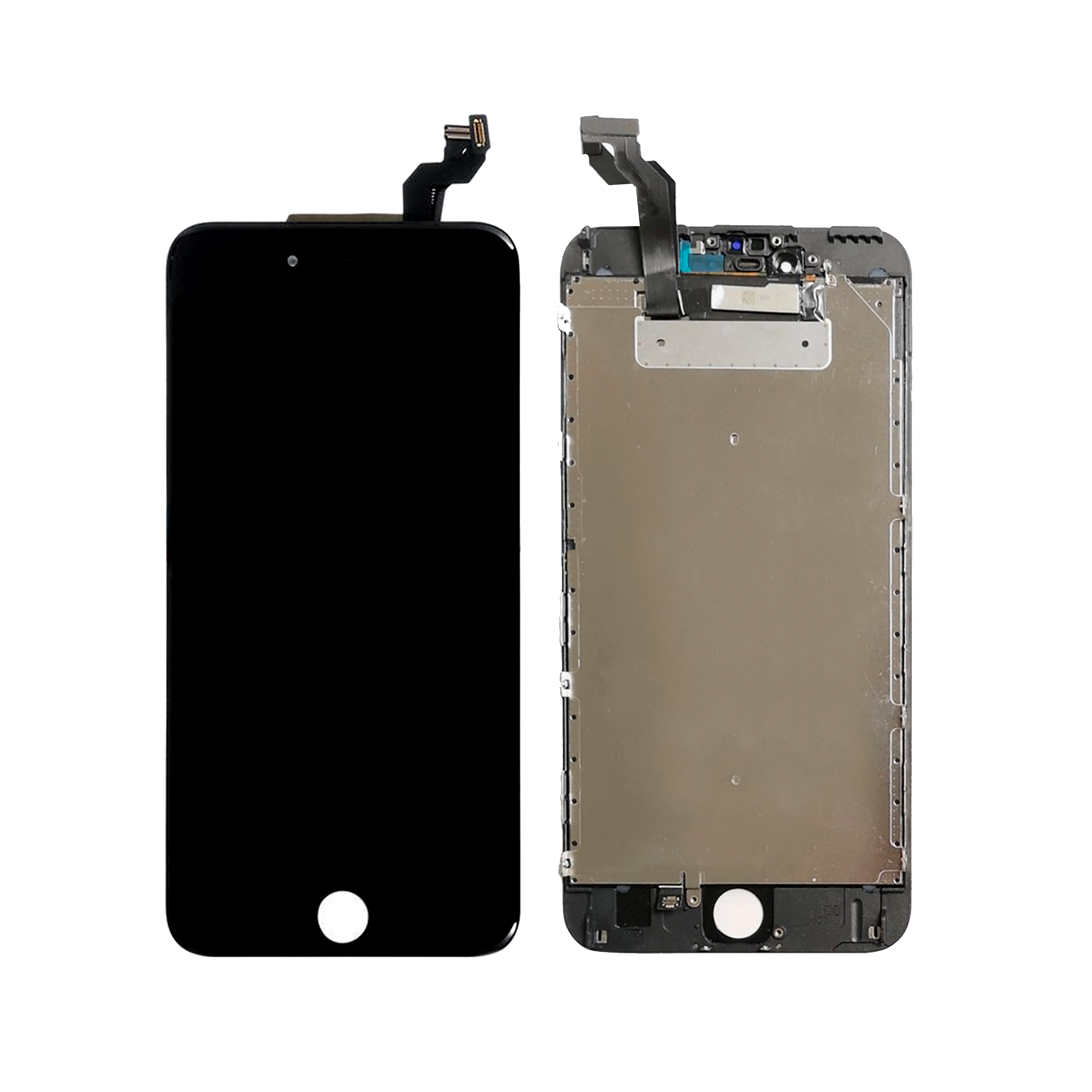 Para ecrã e digitalizador Apple iPhone 6S Plus compatível, em preto