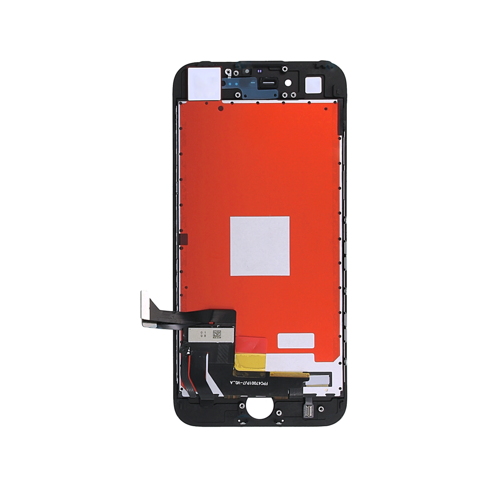 Ecrã e Digitalizador Pretos Compatíveis para Apple iPhone 7