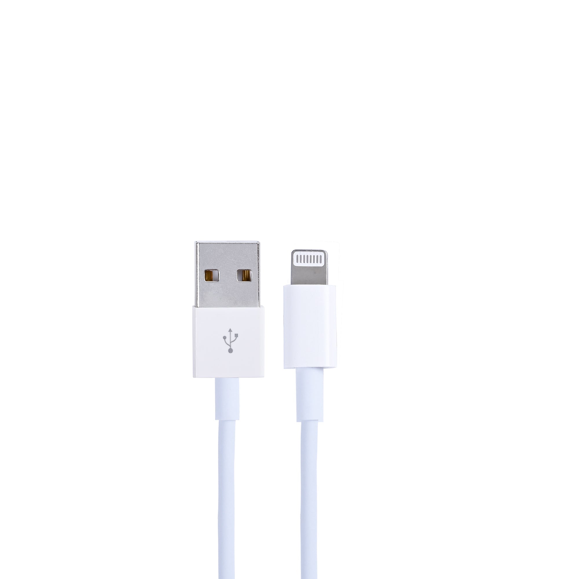 Para Cabo de Dados Apple iPhone Lightning 100cm Branco a Granel