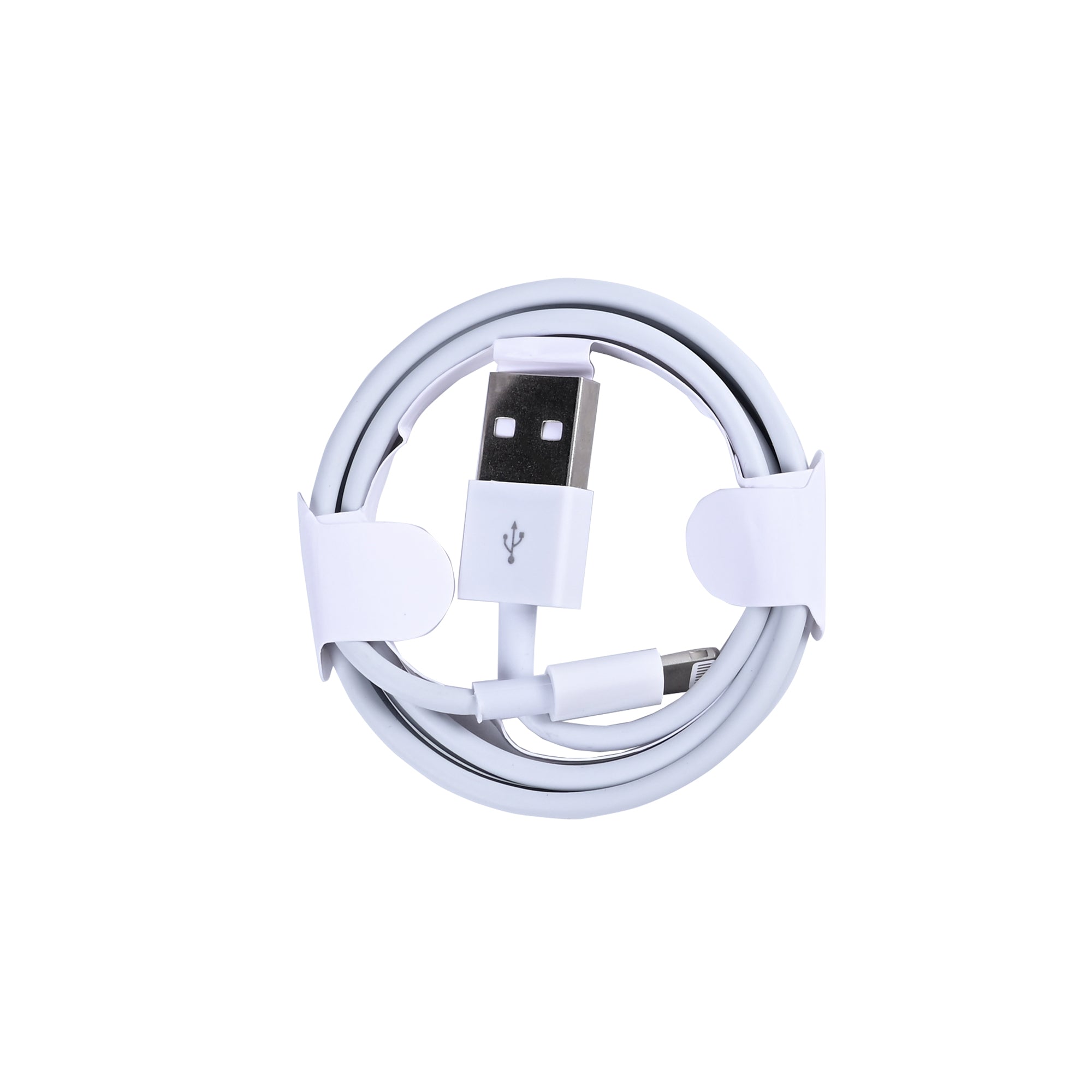 Para Cabo de Dados Apple iPhone Lightning 100cm Branco a Granel
