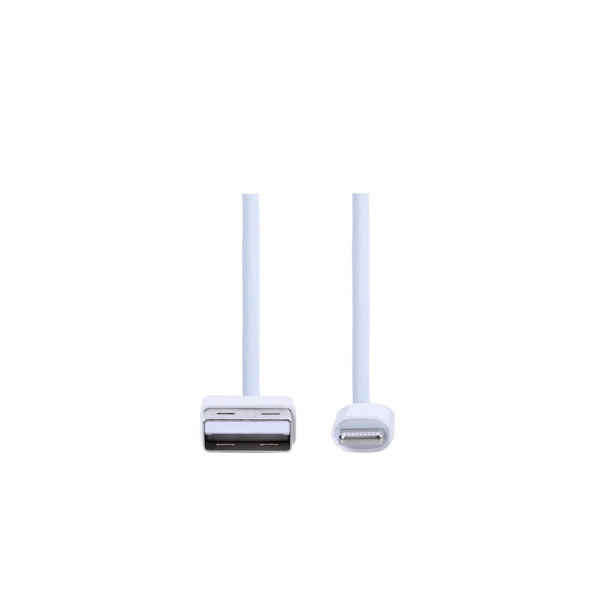 Para Cabo Apple USB-A para Lightning 100cm Branco Embalagem a Granel