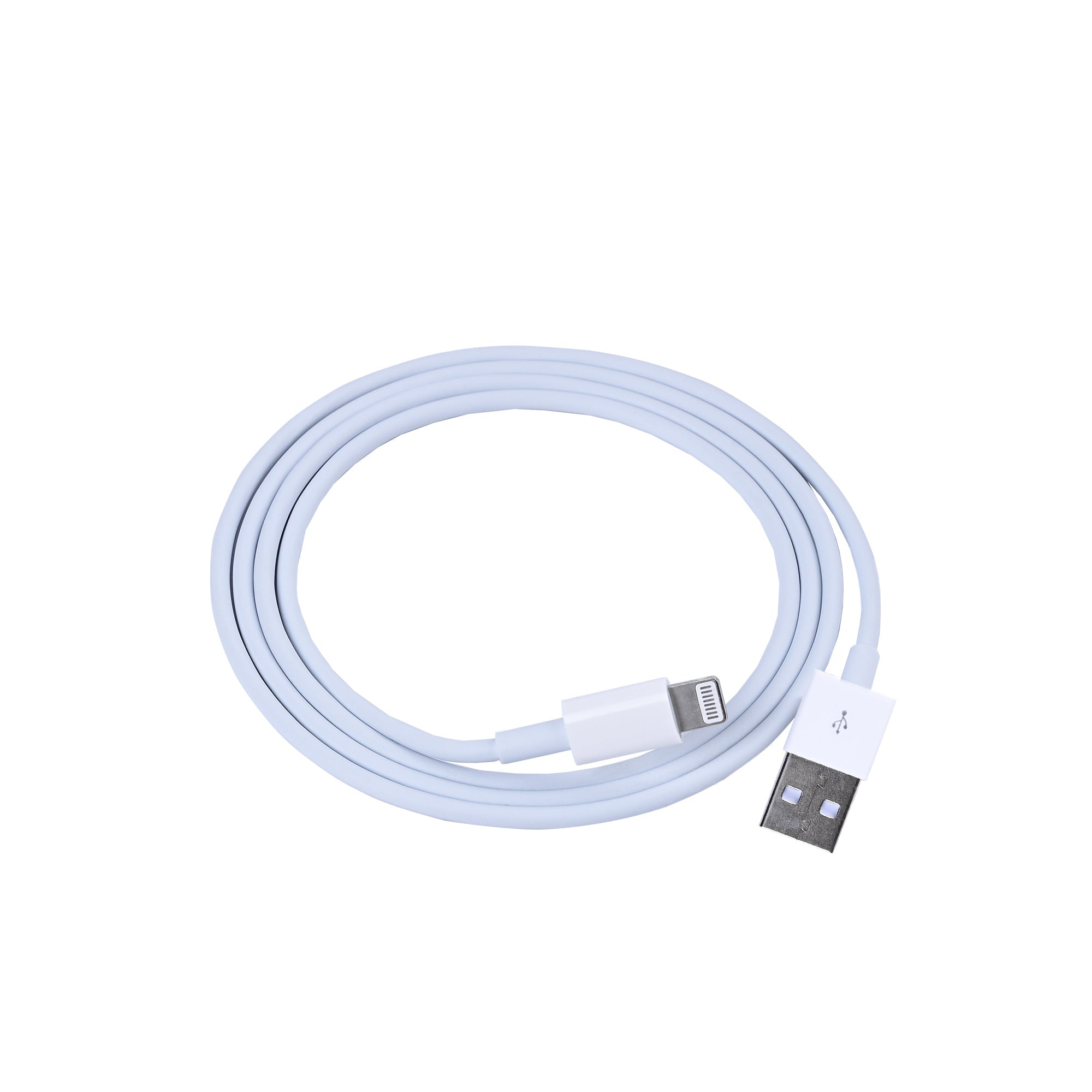 Para Cabo Apple USB-A para Lightning 100cm Branco Embalagem a Granel