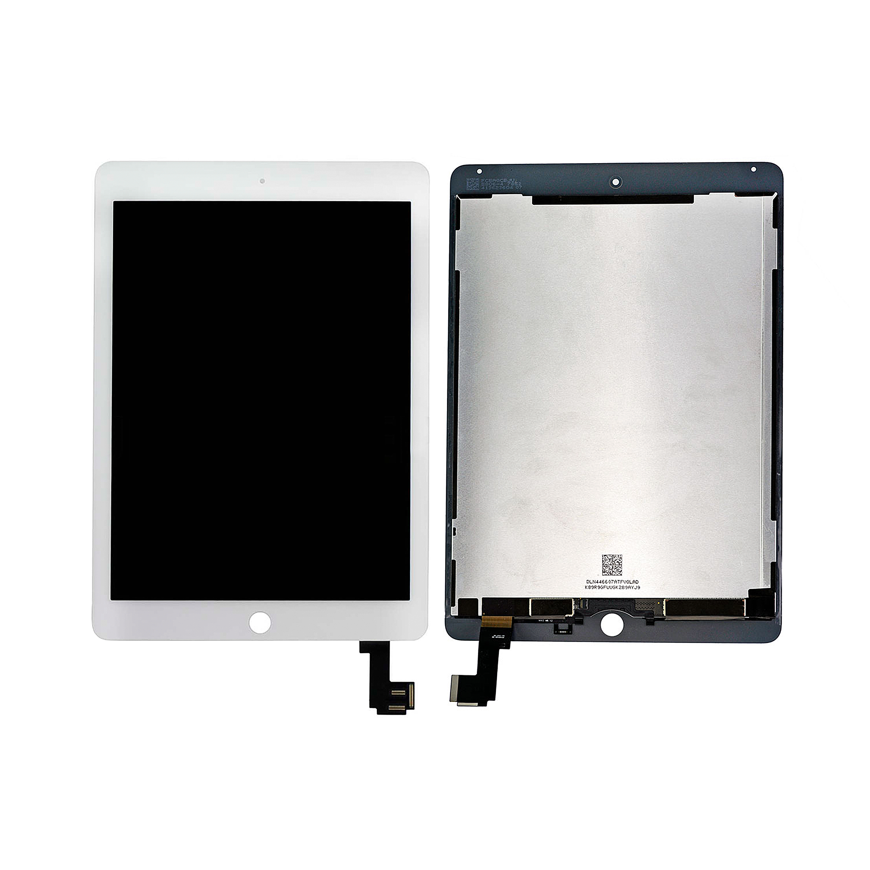 شاشة عرض وجهاز رقمي مجدد باللون الأبيض لجهاز Apple iPad Air 2 مقاس 9.7 بوصة (2014)