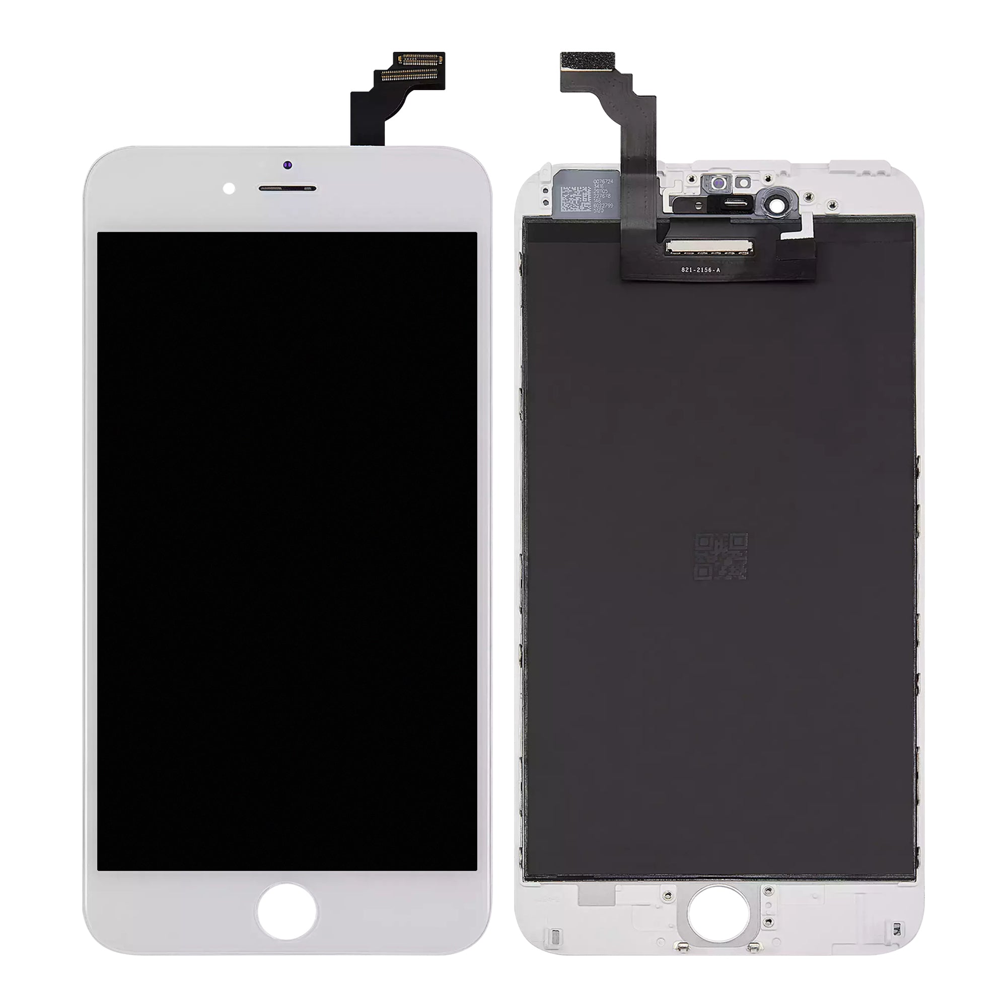 Para ecrã e digitalizador Apple iPhone 6 Plus branco compatível