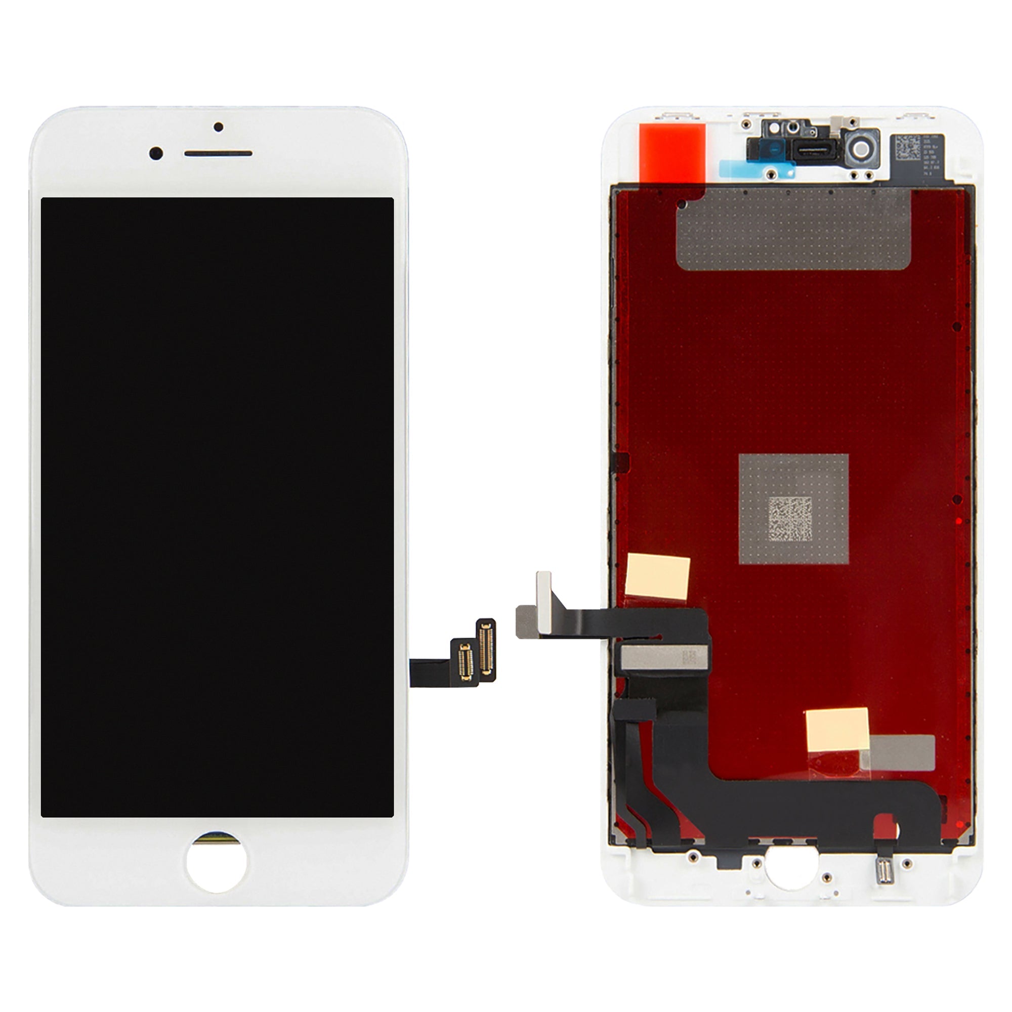 Para Apple iPhone 8 Plus Ecrã e Digitalizador Branco Compatível
