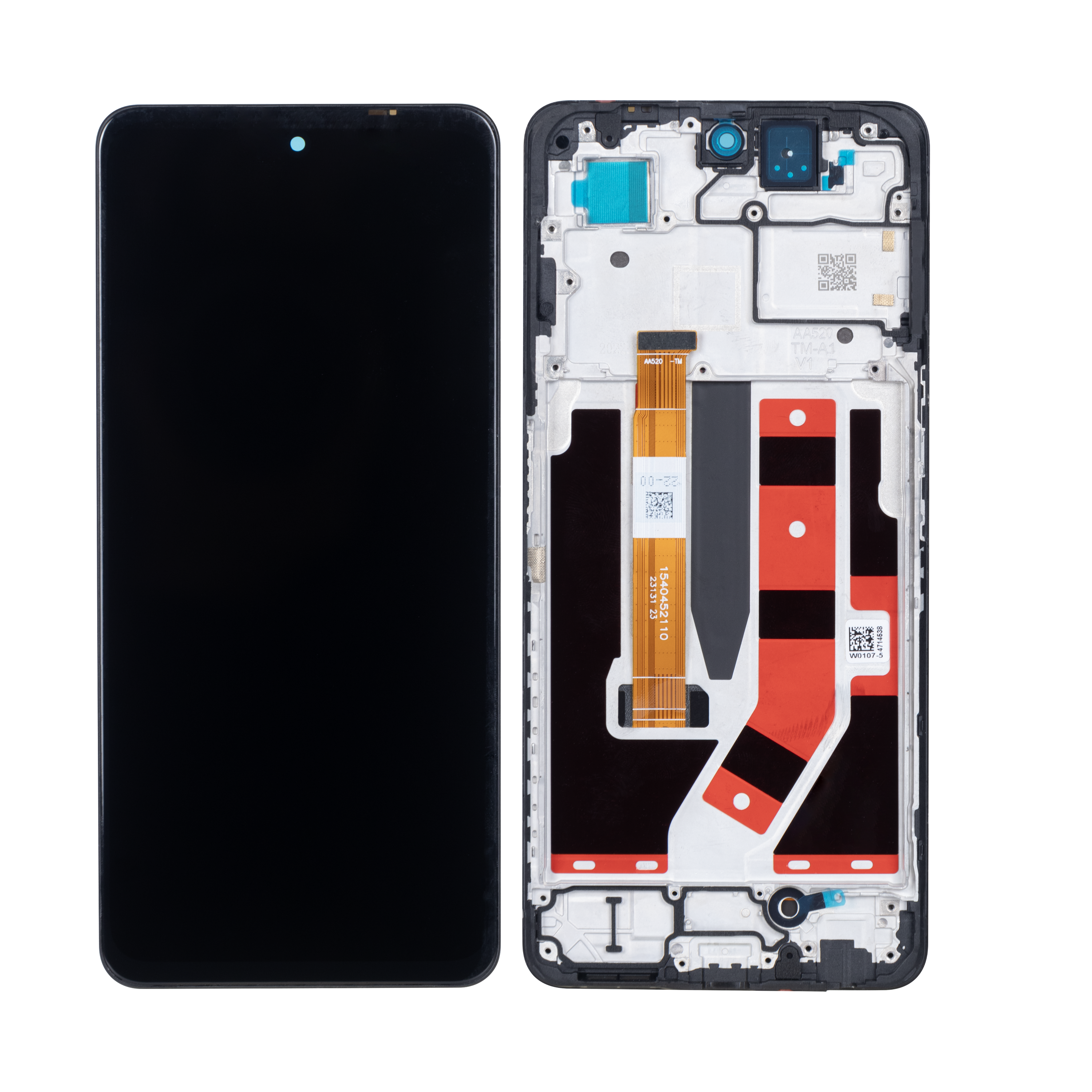 OnePlus Nord CE 3 Lite Ecrã e Digitalizador com Aro Preto OEM