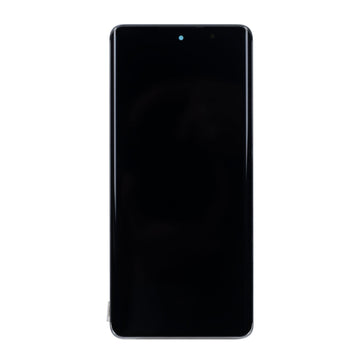 Ecrã e Digitalizador Oppo Reno 10 com Moldura Cinzento-Prateado OEM