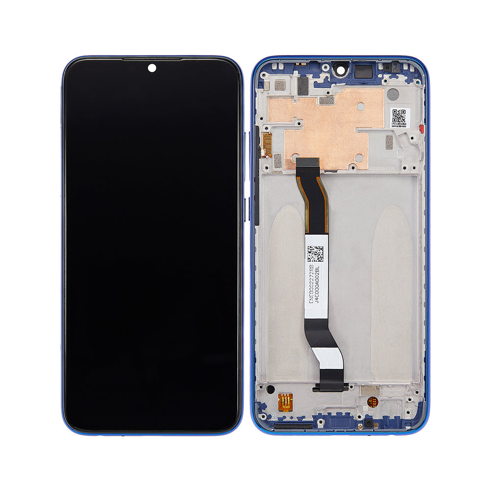 Xiaomi Redmi Note 8. Note 8 (2021) Display And Digitizer With Frame Neptune Blue OEM