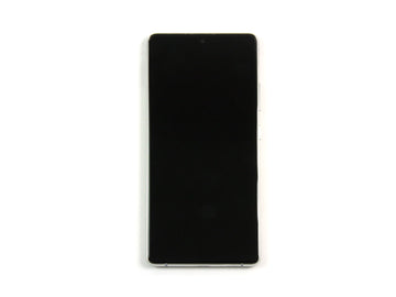 Samsung Galaxy S10 Lite G770F Display And Digitizer With Frame Prism White Service Pack
