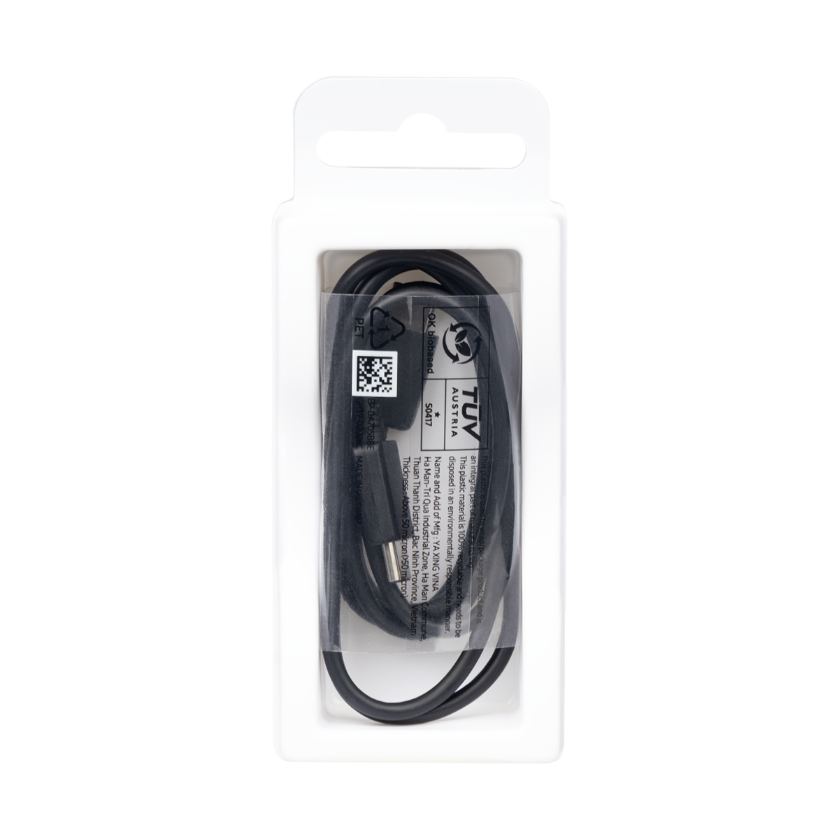 Cabo USB-C para USB-C Samsung EP-DA705BBE 100cm Preto Original Bulk