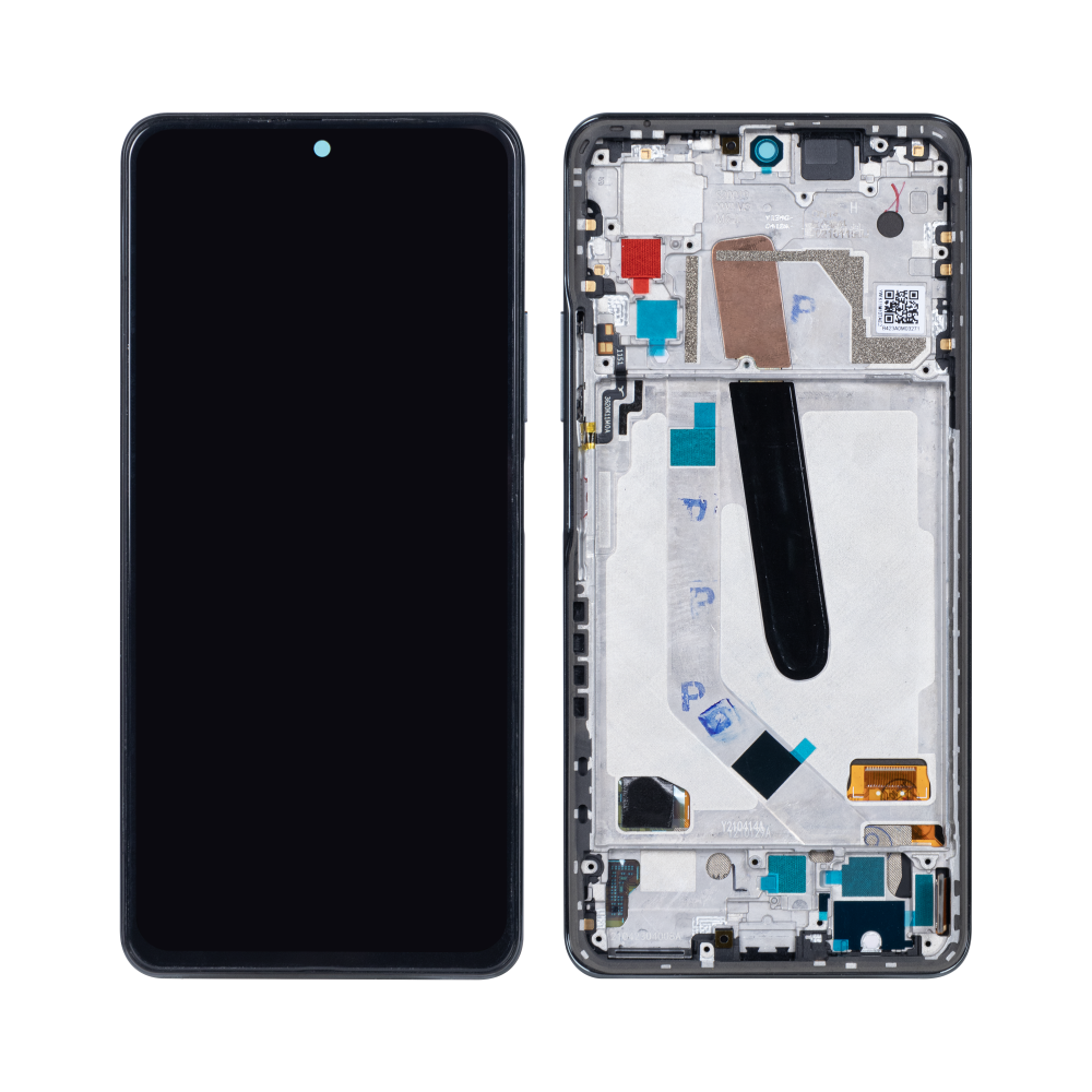 Xiaomi Mi 11x. Mi 11x Pro. Mi 11i Display And Digitizer With Frame Cosmic Black OEM