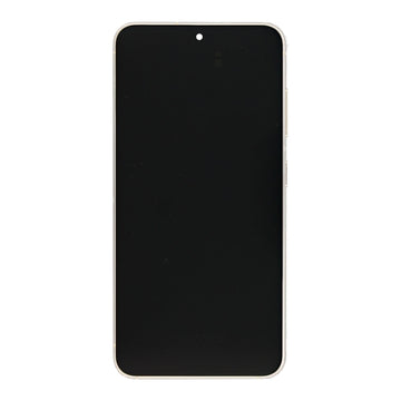 Samsung Galaxy S23 S911B Display And Digitizer With Frame Cream Service Pack
