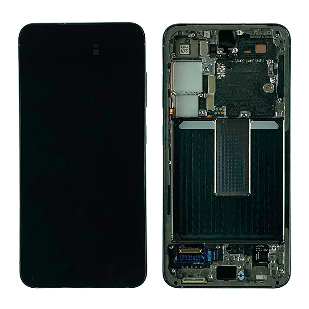 Samsung Galaxy S23 S911B Ecrã e Digitalizador Com Aro Verde Service Pack