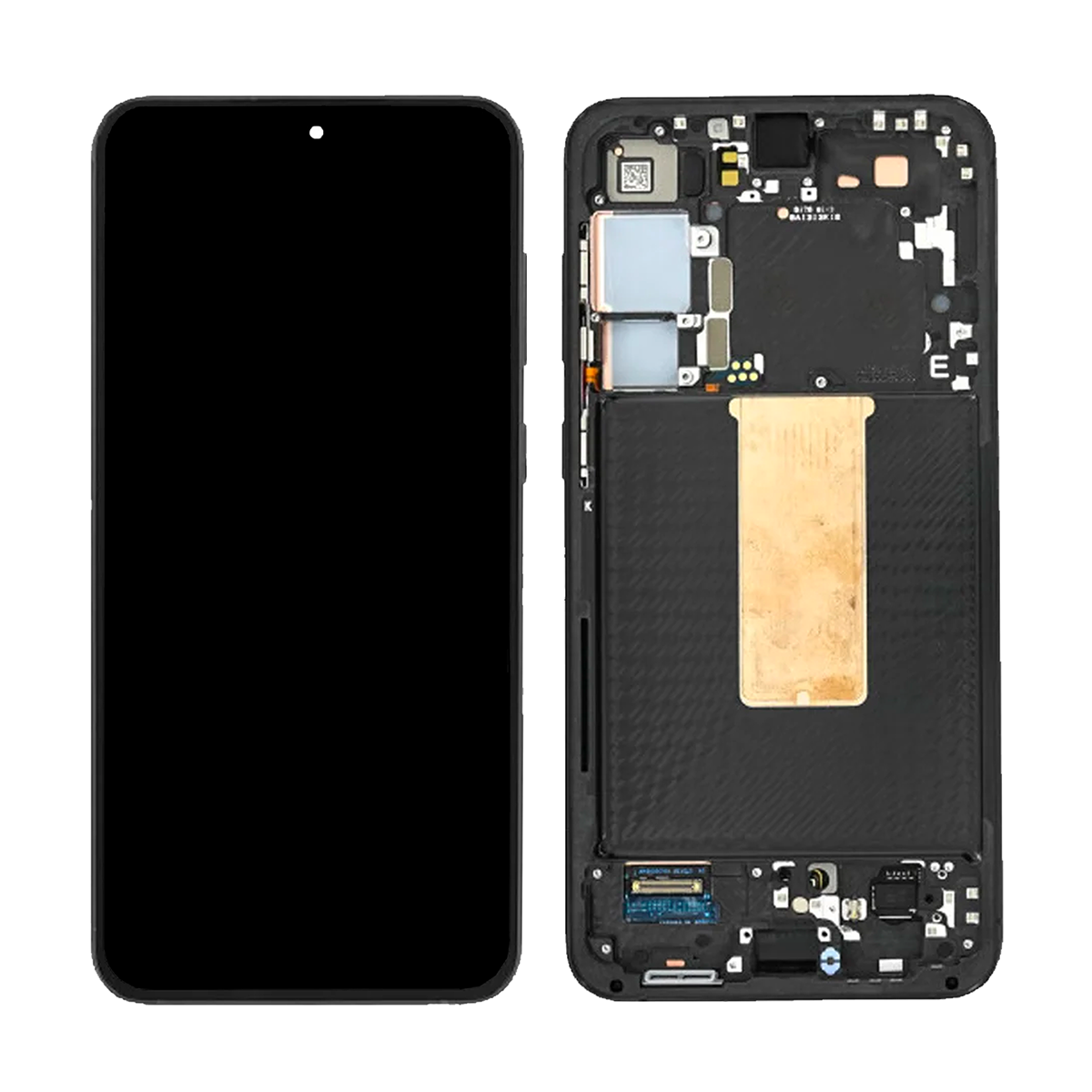 Samsung Galaxy S23 Plus S916B Ecrã e Digitalizador com Aro Phantom Black Service Pack