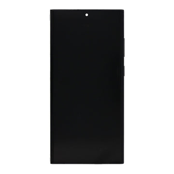 Samsung Galaxy S23 Ultra S918B Display And Digitizer With Frame Phantom Black Service Pack