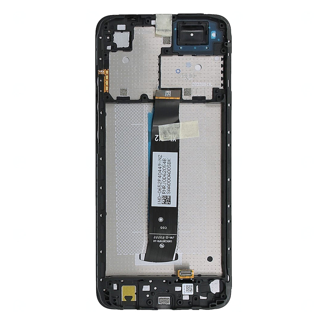 شاشة Xiaomi Redmi A2 و A2 Plus وديجيتاليزر مع إطار أسود OEM