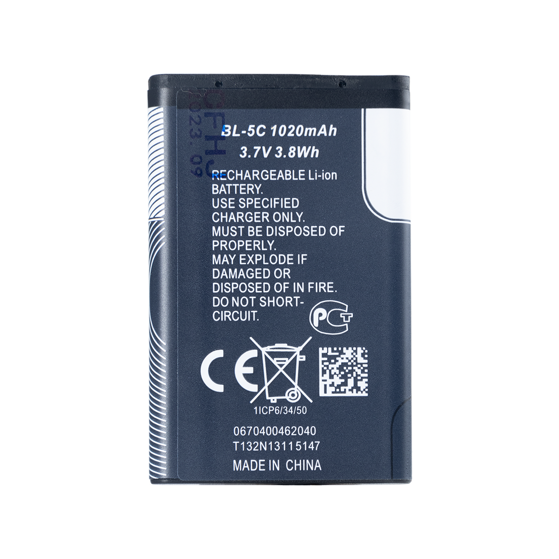 Nokia 1100. 1100C. 1101 Battery BL-5C OEM
