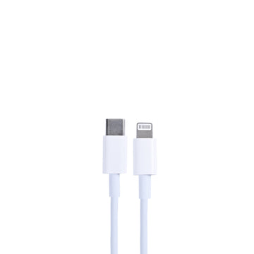 لكابل Apple USB-C إلى Lightning بطول 200 سم باللون الأبيض في علبة البيع بالتجزئة