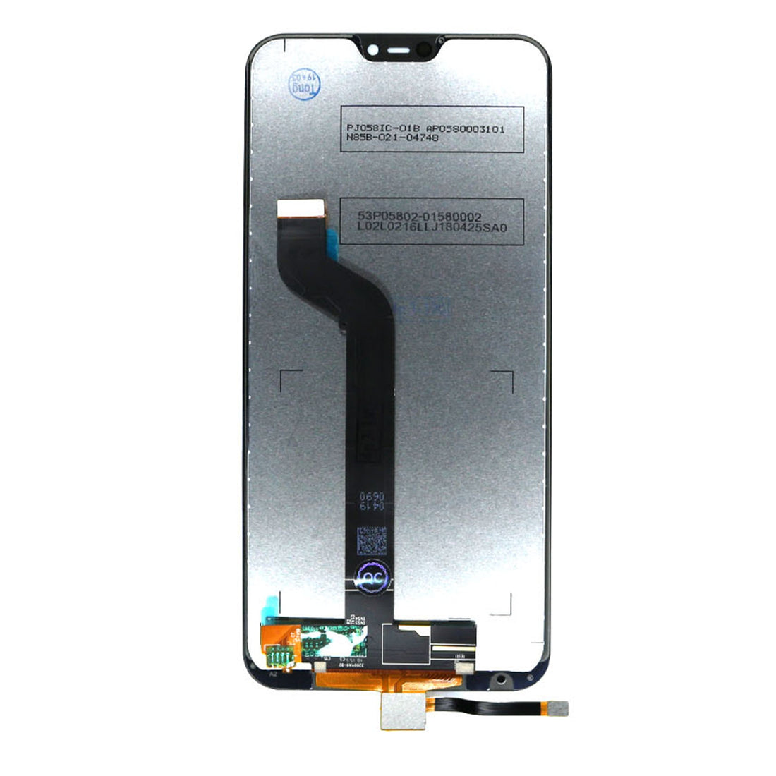 شاشة Xiaomi Mi A2 Lite وديجيتاليزر بدون إطار أسود OEM