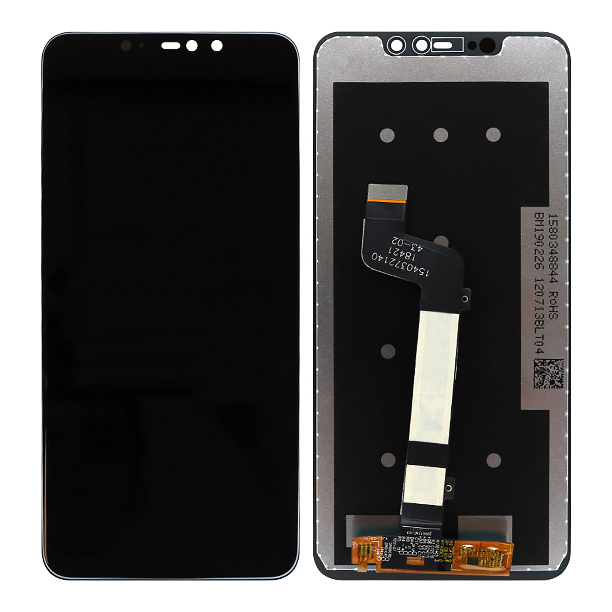 Ecrã e Digitalizador Xiaomi Redmi Note 6 Pro Sem Moldura Preto OEM