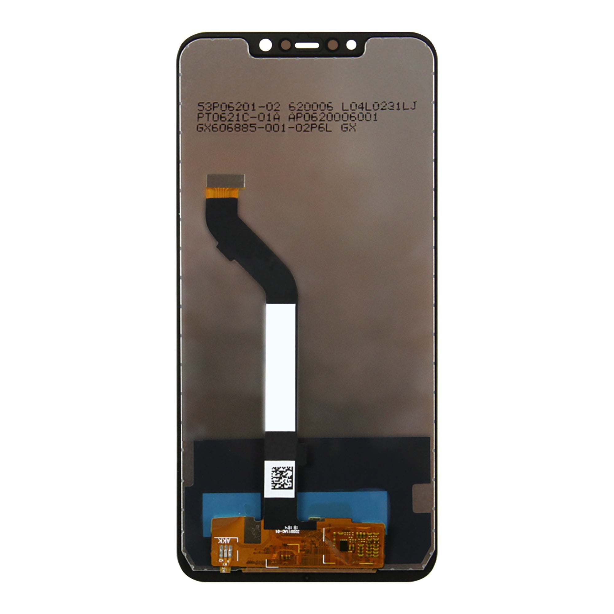 Ecrã e Digitalizador Xiaomi Pocophone F1 Sem Aro Preto OEM