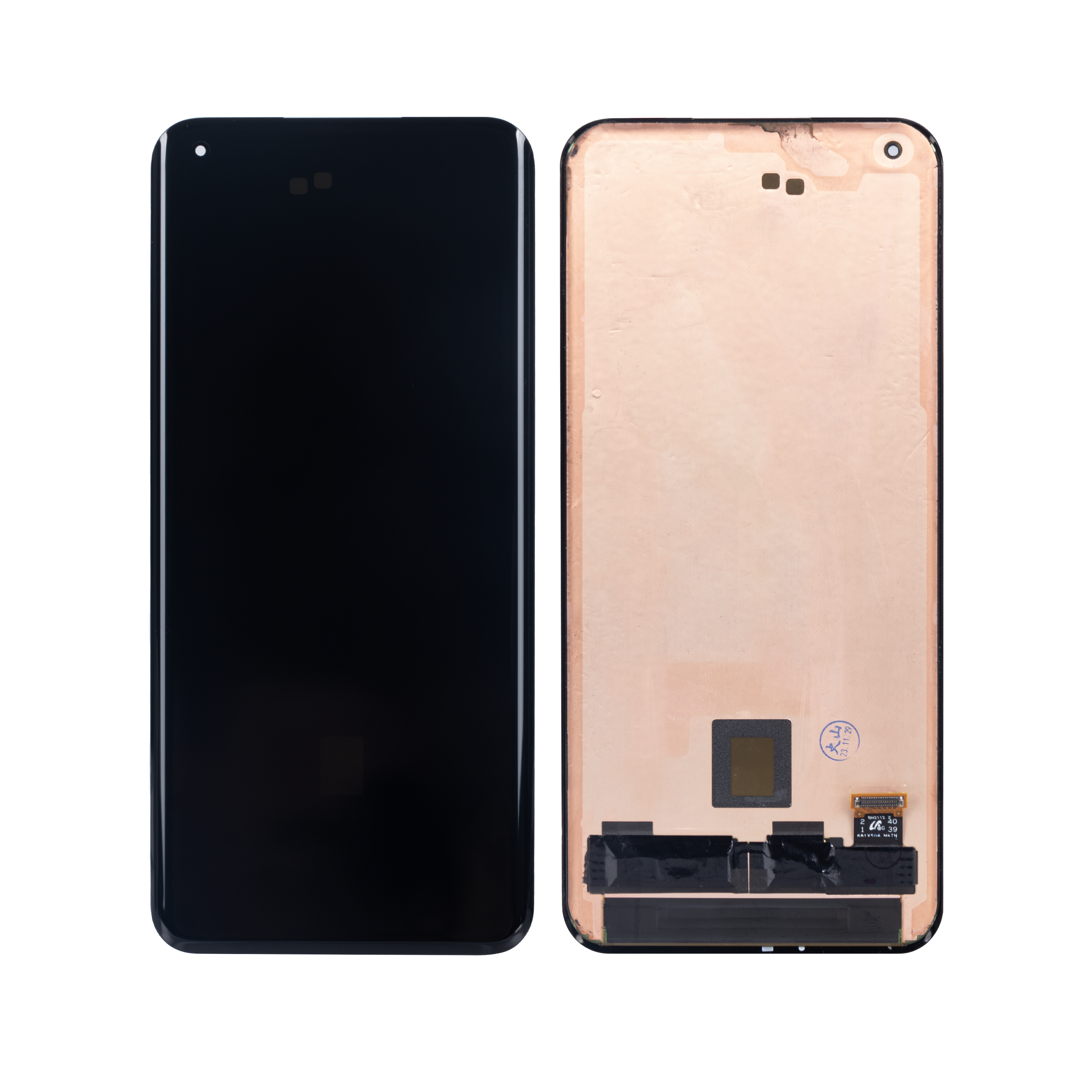 Xiaomi Mi 11 Ultra Ecrã e Digitalizador Sem Aro Preto OEM