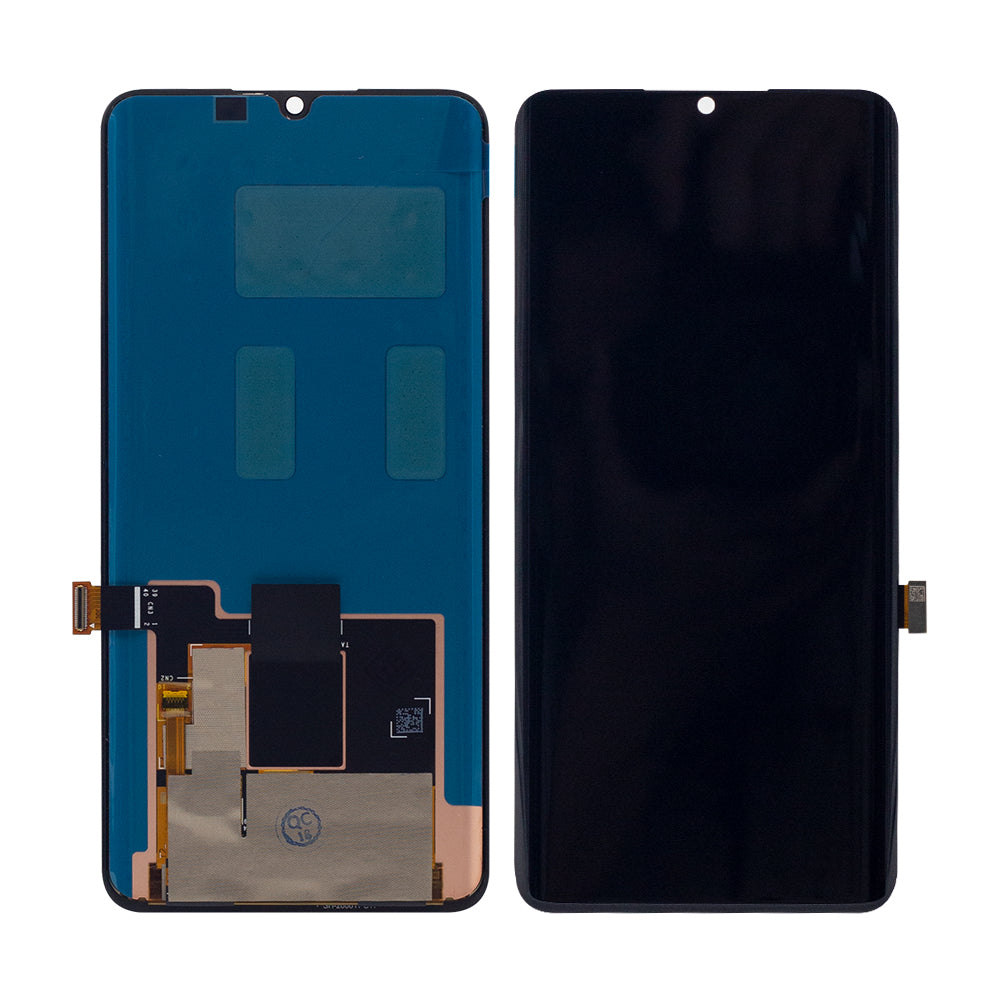 Ecrã e Digitalizador Xiaomi Mi Note 10 Pro Sem Aro Preto Midnight OEM