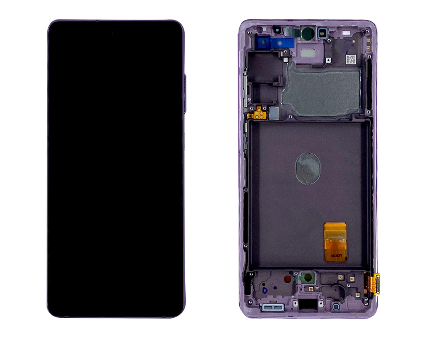 Samsung Galaxy S20 FE G780F. 5G G781B Display And Digitizer With Frame Cloud Lavender Service Pack