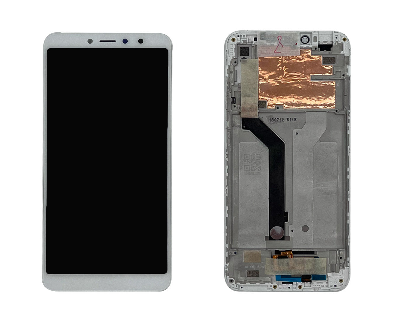 Xiaomi Redmi S2 Ecrã e Digitalizador com Aro Branco OEM