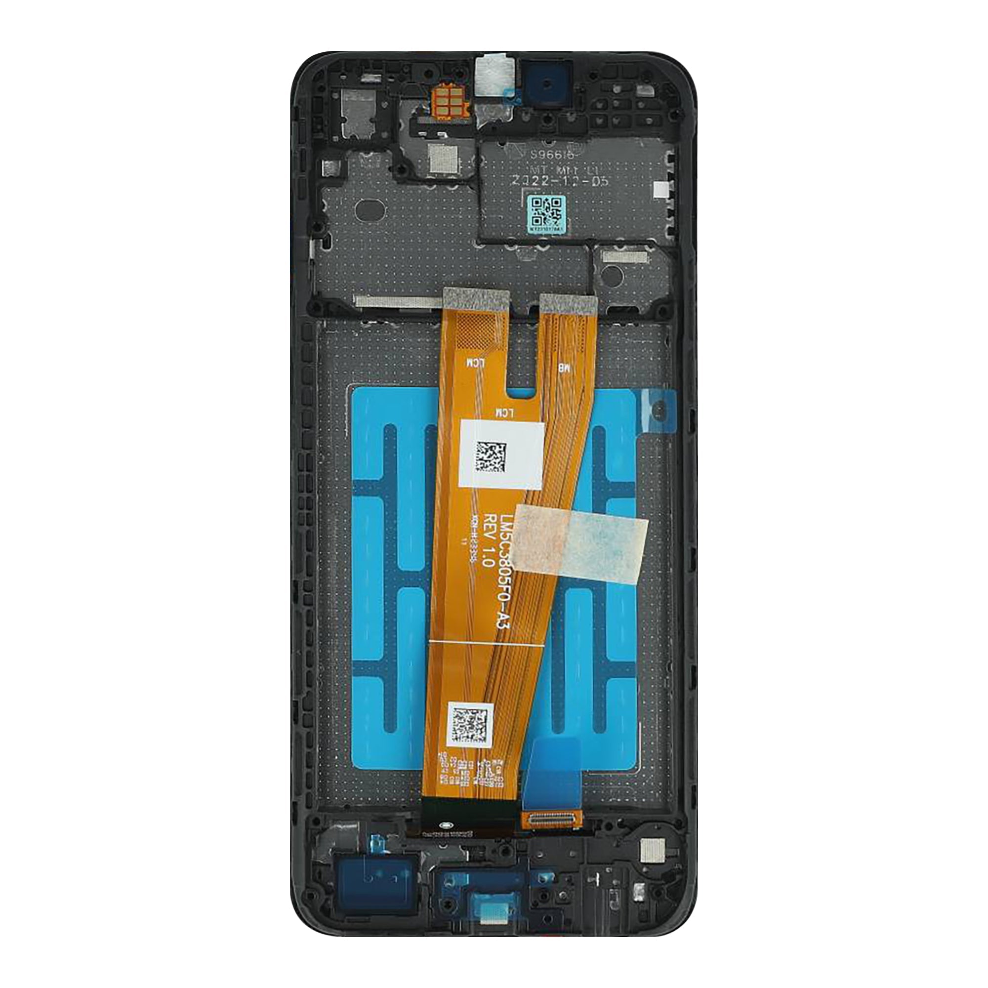 شاشة Samsung Galaxy A04 A045F ومحول رقمي مع حزمة خدمة الإطار