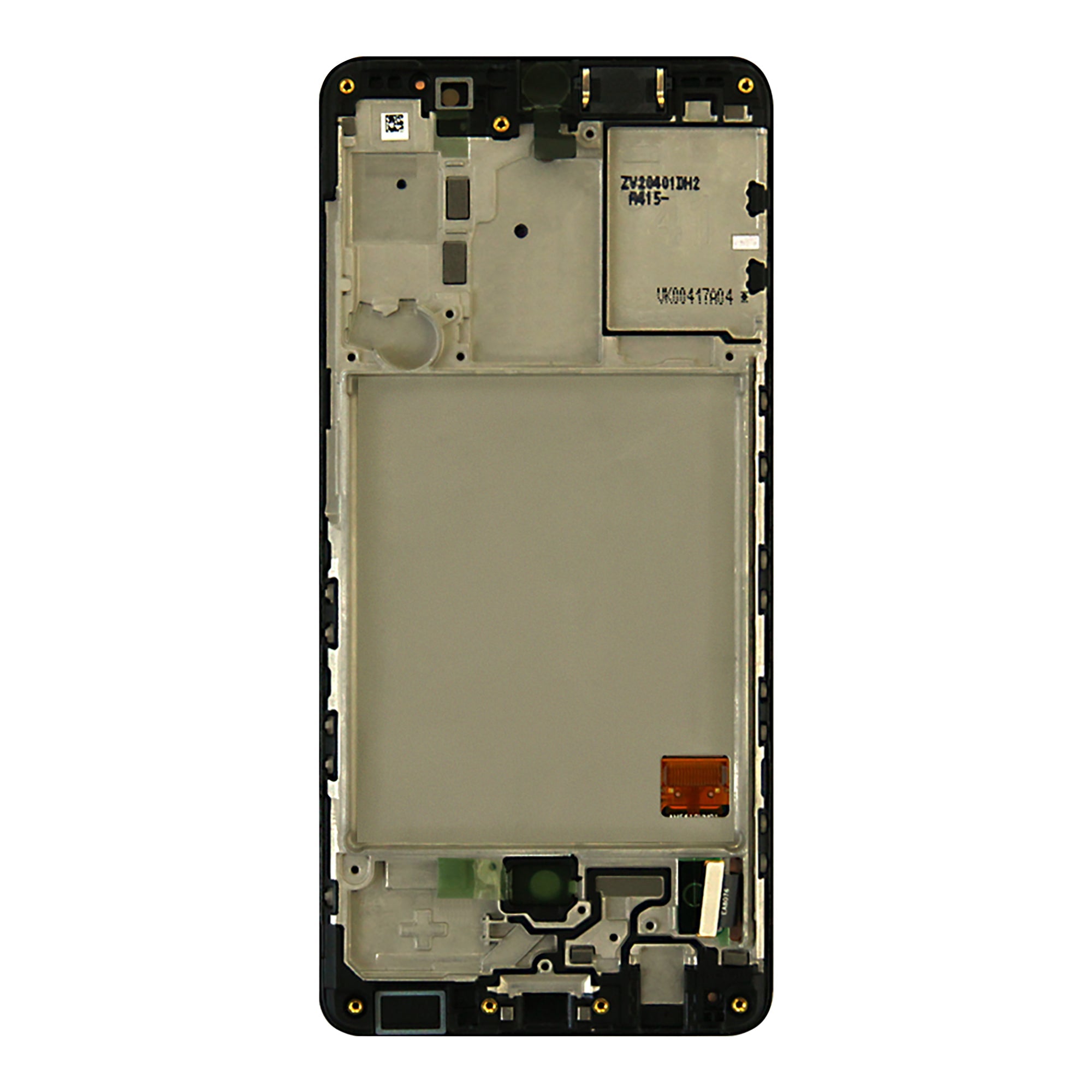 Samsung Galaxy A41 A415F Ecrã e Digitalizador com Aro Prism Crush Black Service Pack