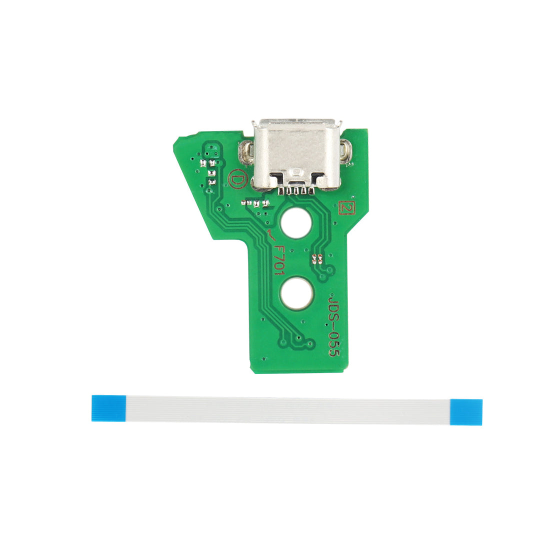 Para conector de carregador do comando Sony PlayStation 4 (JDS-055. JDS-050) Verde OEM