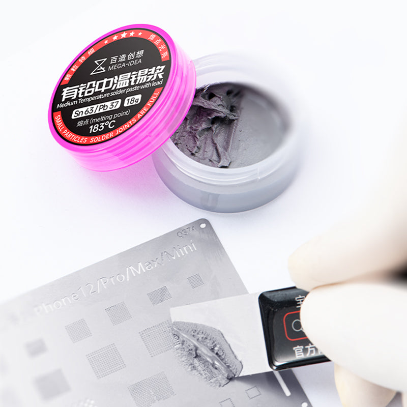 QIANLI MEGA-IDEA Medium Temperature Solder Paste