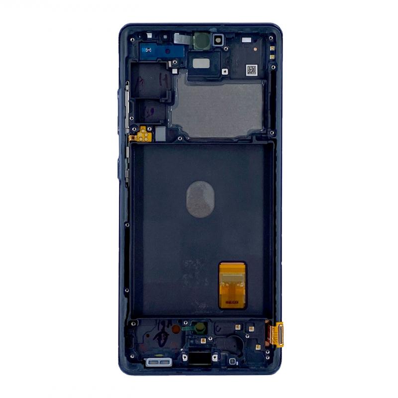Samsung Galaxy S20 FE G780F. 5G G781B  Display And Digitizer With Frame Cloud Navy Service Pack