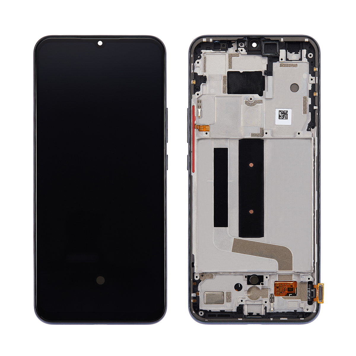 شاشة Xiaomi Mi 10 Lite 5G ومحول رقمي مع إطار بلون Cosmic Grey أصلي