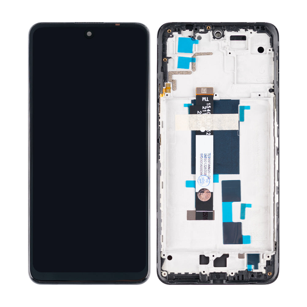 Xiaomi Poco X3 GT Ecrã E Digitalizador Com Aro Preto OEM