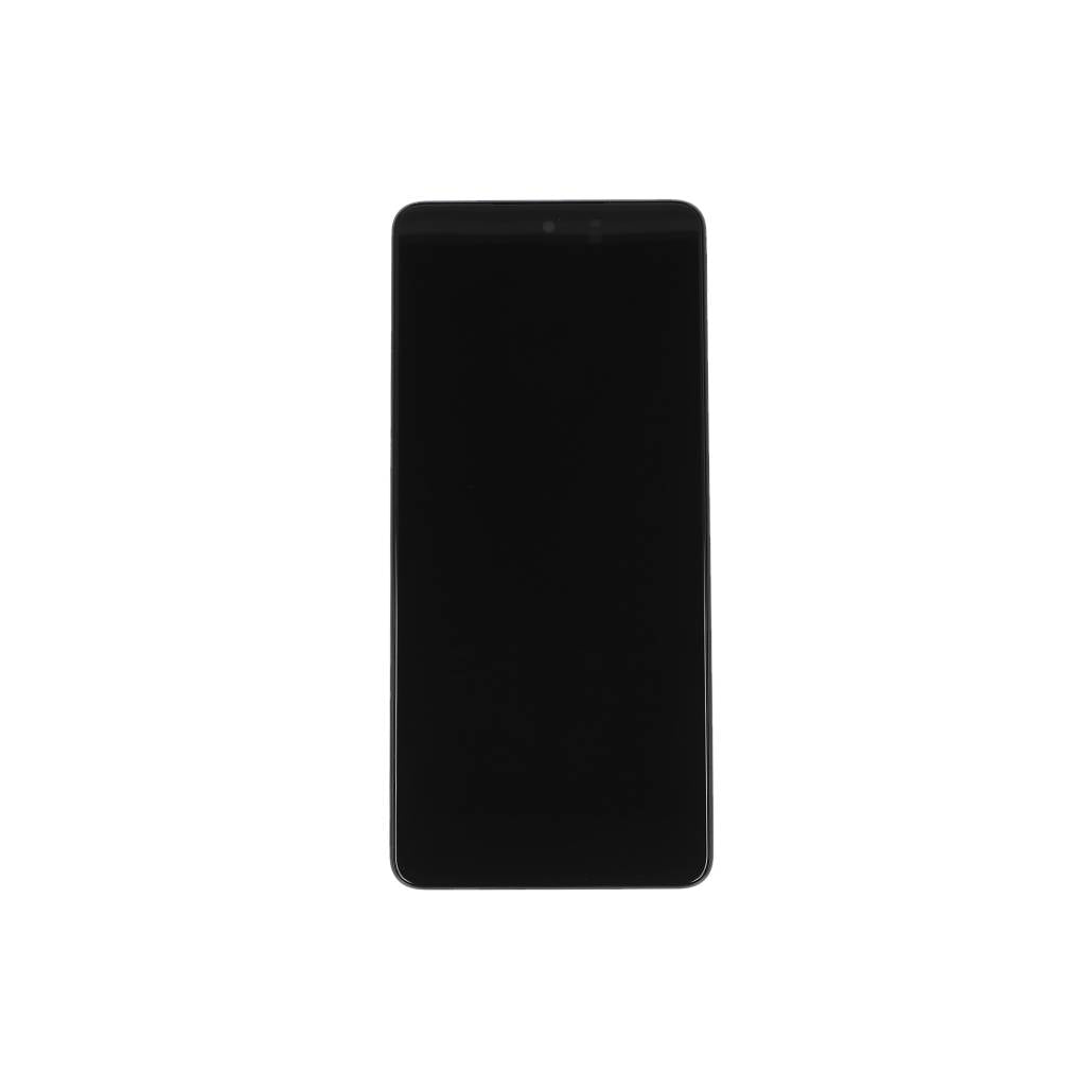 شاشة لمس مع إطار أسود لهاتف Samsung Galaxy M53 M536B - قطعة غيار أصلية